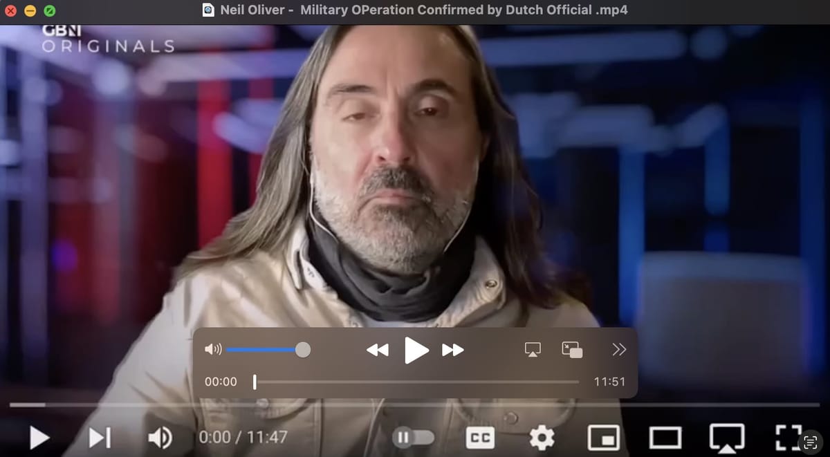 THE COVID SAGA WAS A MILITARY OPERATION - says Dutch Official