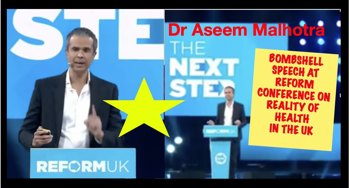 Dr Aseem Malhotra Blows the lid off the Health Situation in the UK and throughout the world