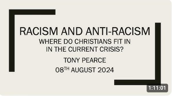 VIOLENCE IN TROUBLED BRITAIN - Christian Pastor Tony Pearce speaks out