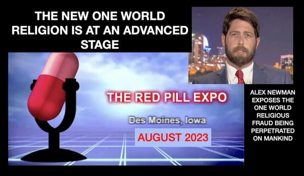 THE RAPIDLY ADVANCING NEW WORLD ORDER RELIGIOUS FRAUD